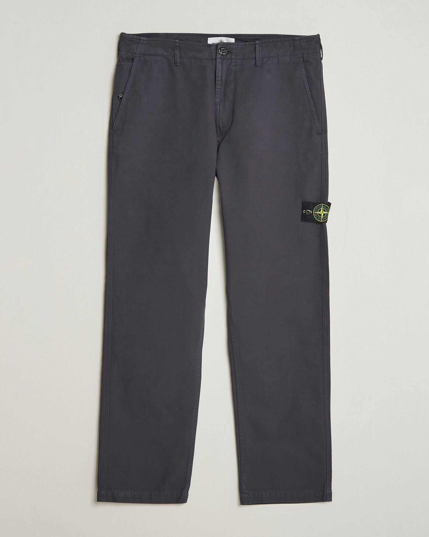 Homme | Pantalons | Stone Island | Dense Cotton Twill Pants Blue Navy