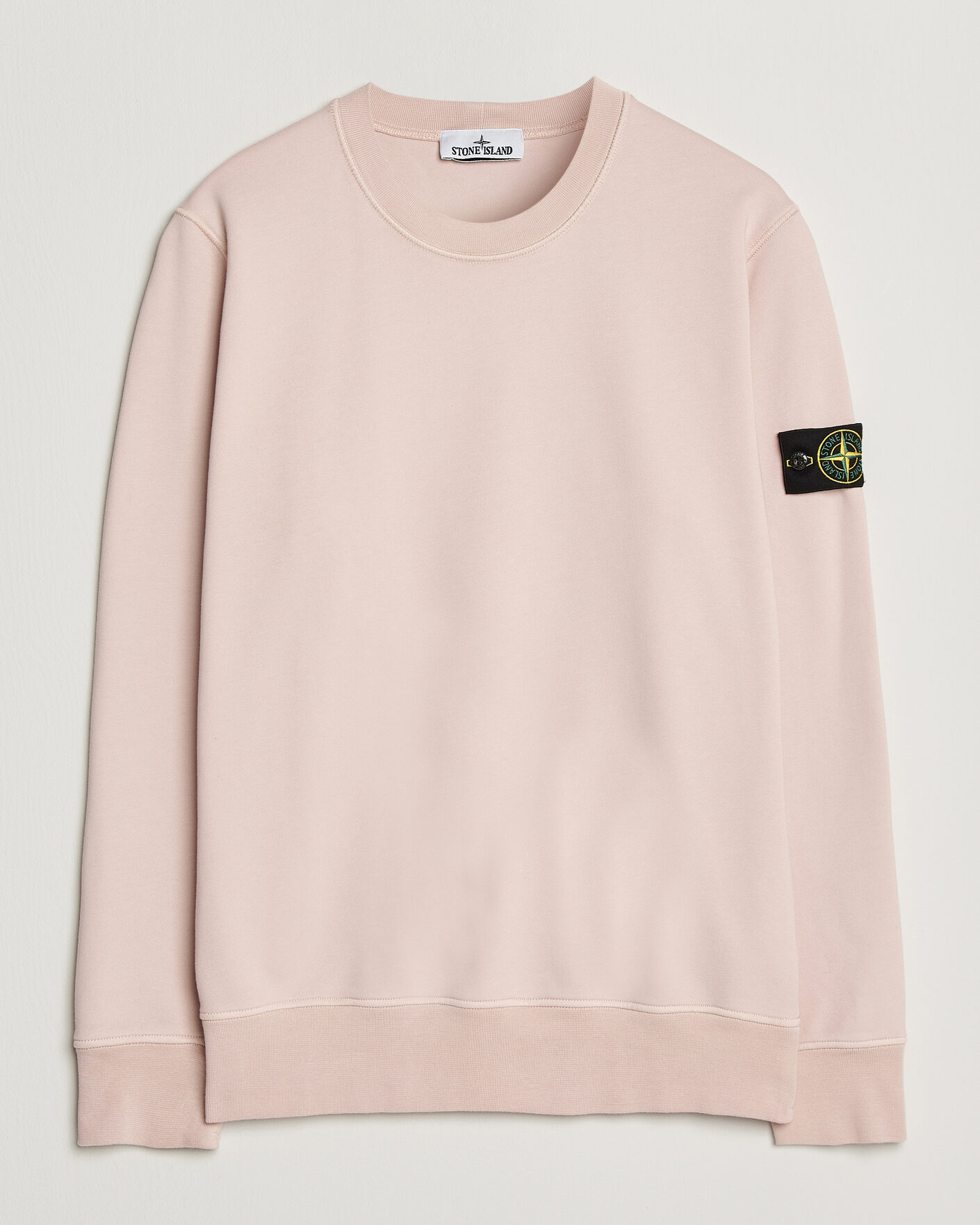 Homme | Pulls Et Tricots | Stone Island | Garment Dyed Fleece Sweatshirt Antique Rose