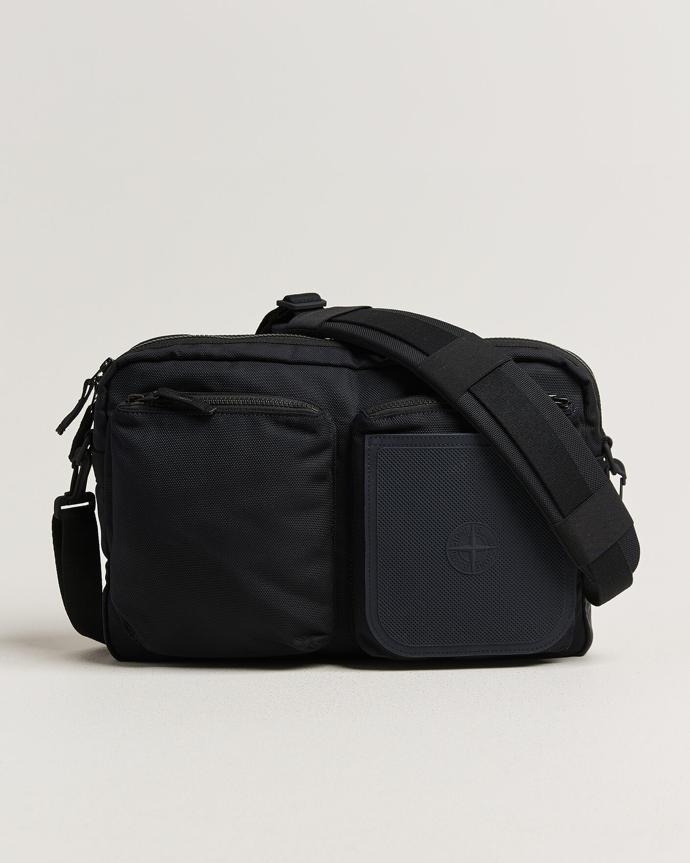 Homme | Sacs | Stone Island | Nylon Panama Shoulder Bag Navy Blue
