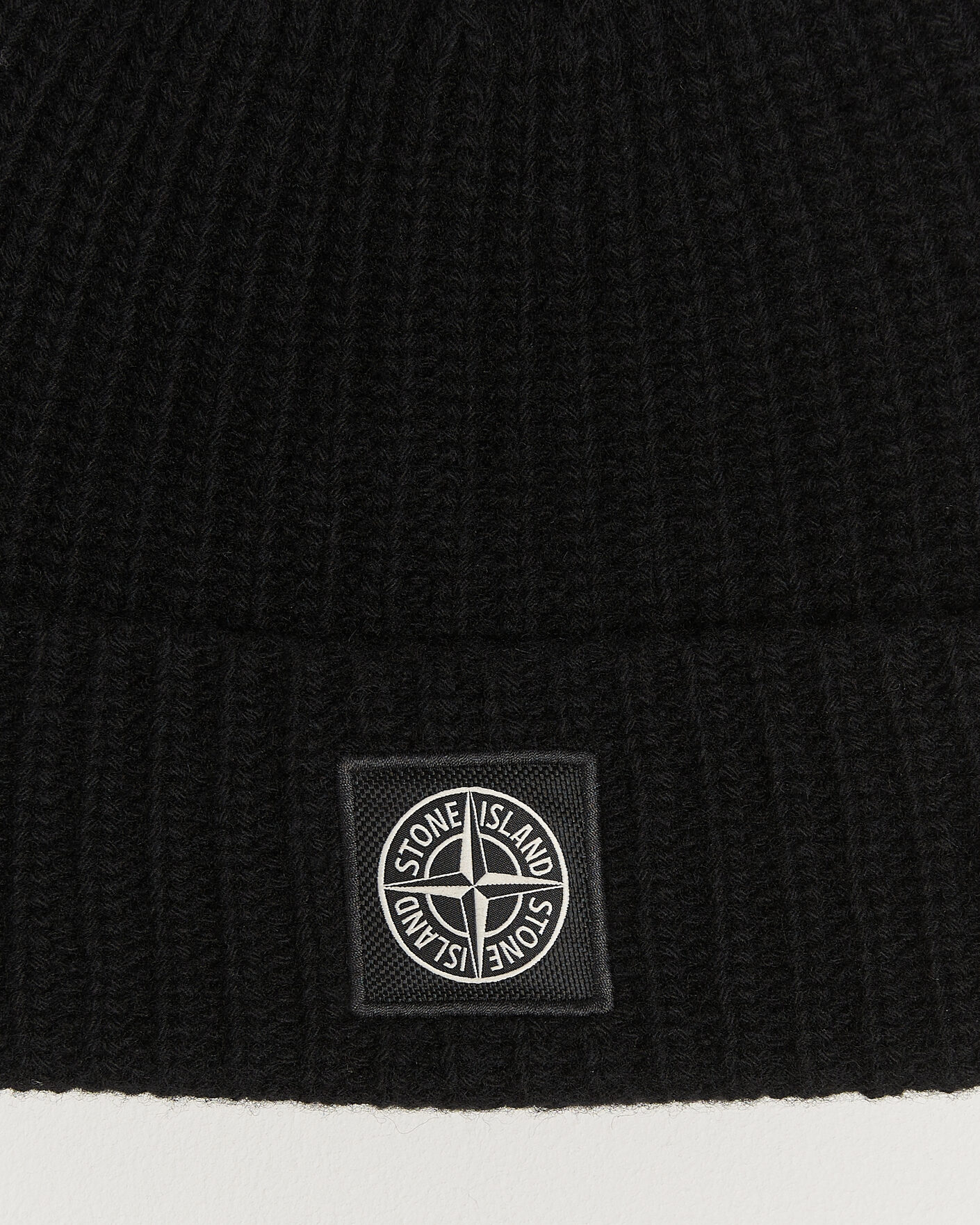 Homme | Bonnets | Stone Island | Geelong Wool Hat Black