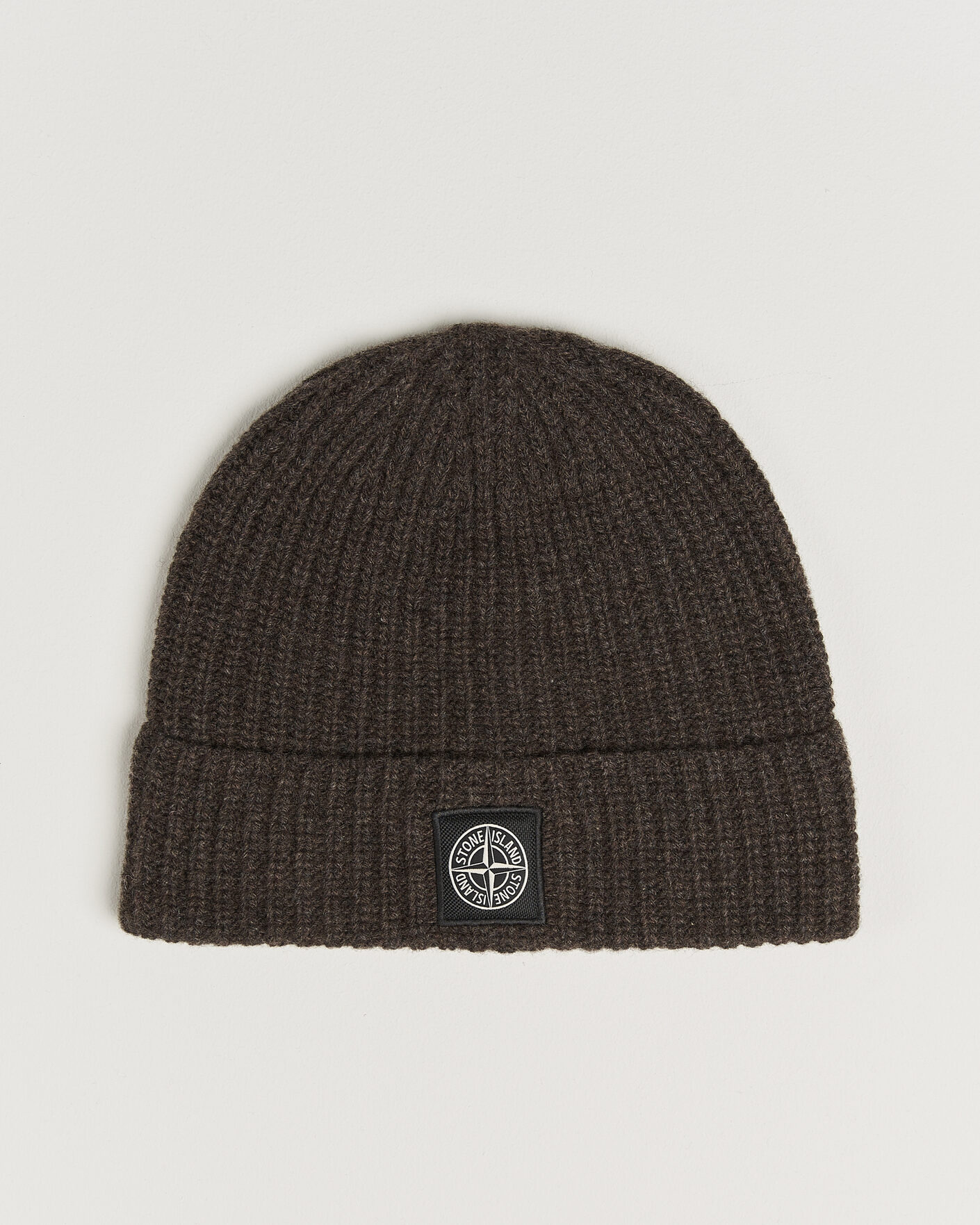 Homme | Bonnets | Stone Island | Geelong Wool Hat Melange Lead
