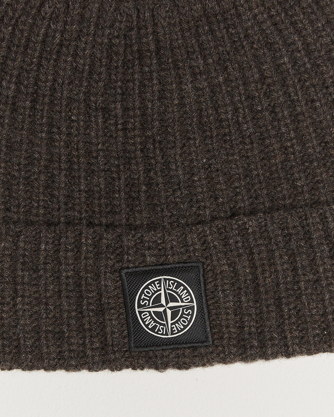Homme | Bonnets | Stone Island | Geelong Wool Hat Melange Lead