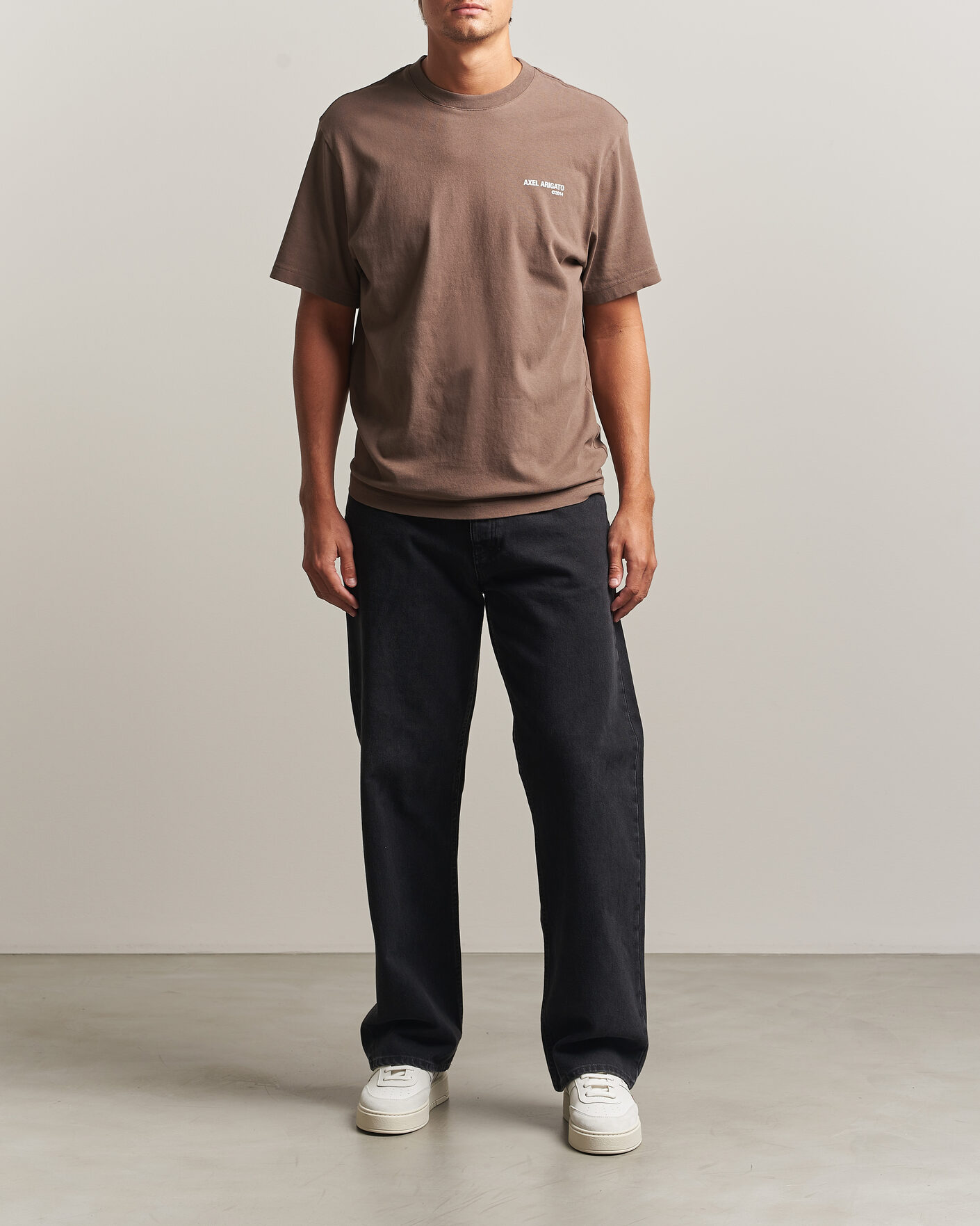 Heren | T-shirts | Axel Arigato | Legacy T-Shirt Coffee Brown