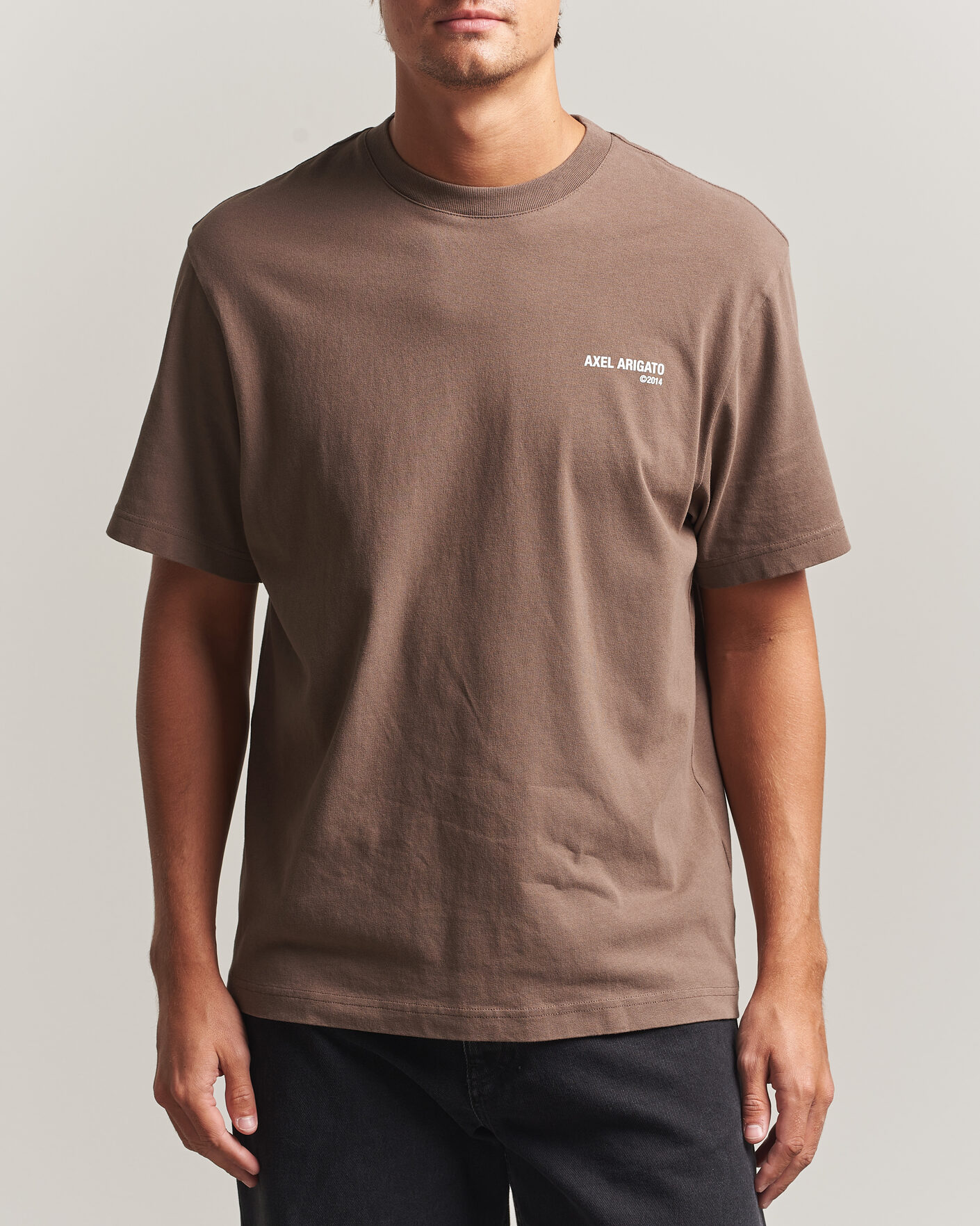 Heren | T-shirts | Axel Arigato | Legacy T-Shirt Coffee Brown