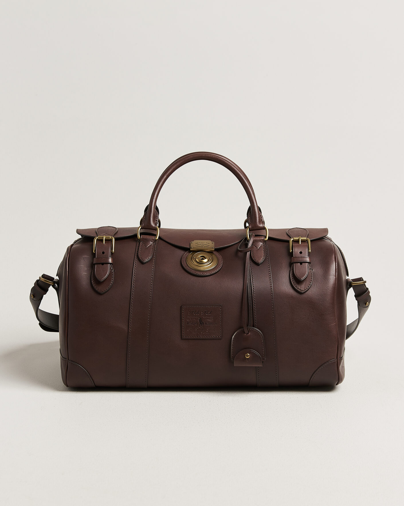 Homme | Sacs | Polo Ralph Lauren | Leather Duffle Bag Burnished Brown