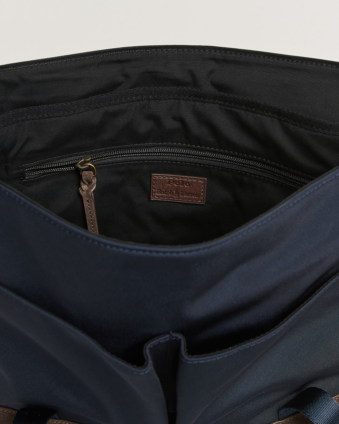 Heren | Tassen | Polo Ralph Lauren | Messenger Duffle Bag Newport Navy/Brown