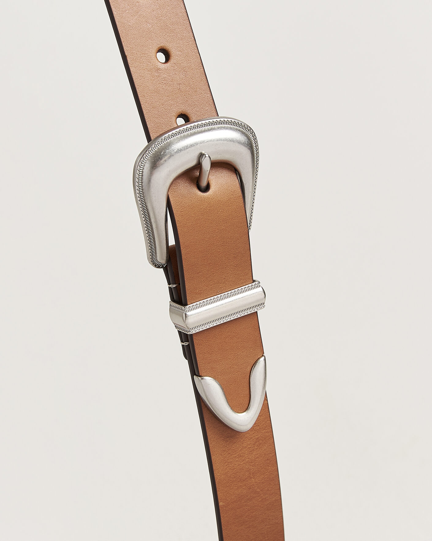 Homme | Ceintures | Polo Ralph Lauren | Western Denim Belt Tan