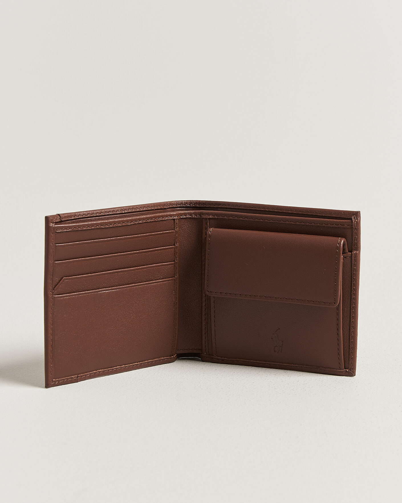 Homme | Portefeuilles | Polo Ralph Lauren | Smooth Leather Wallet Saddle