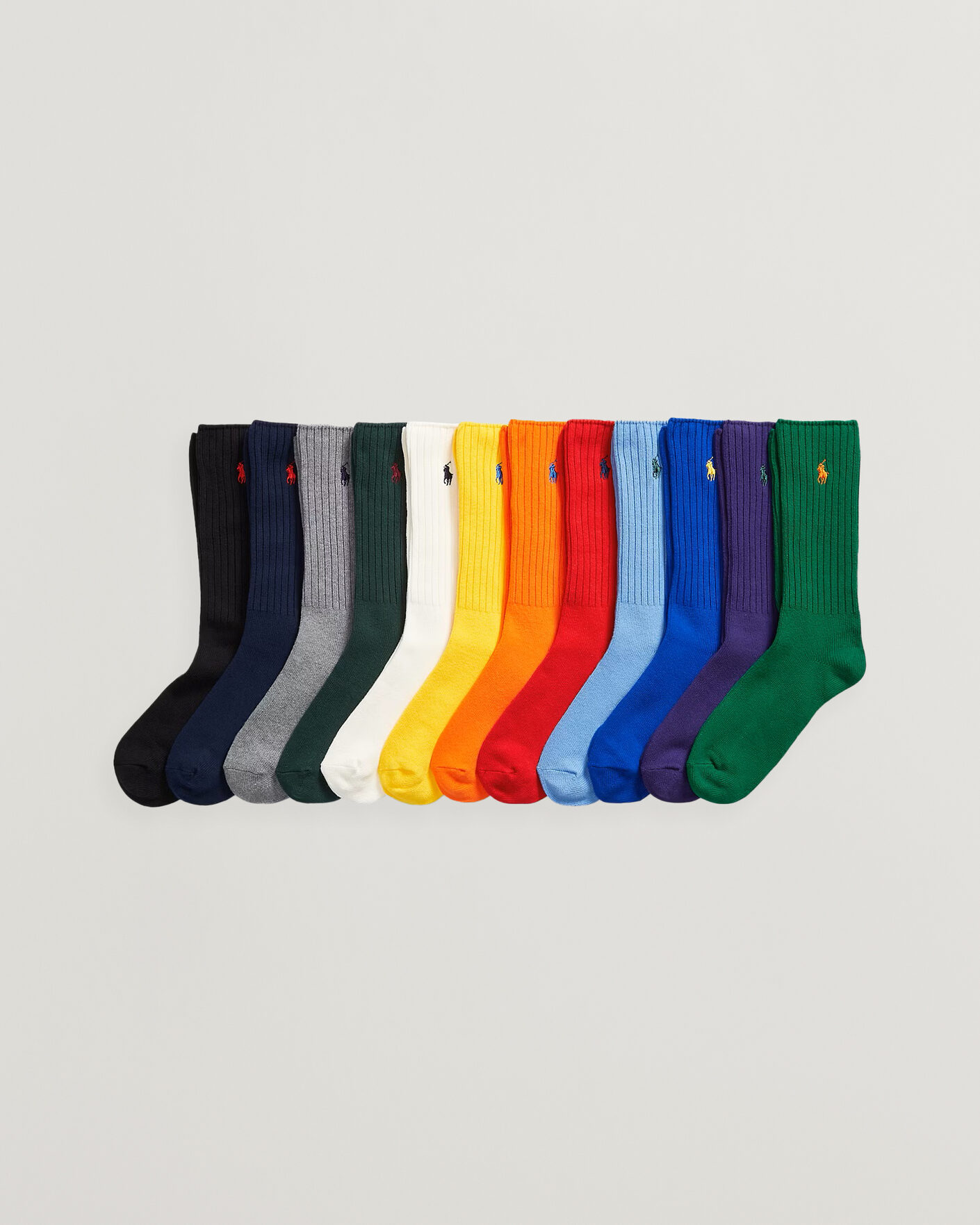 Homme | Sous-Vêtements Et Chaussettes | Polo Ralph Lauren | Polo Ralph Lauren12-Pack Ribbed Cotton Sock Gift BoxMulti