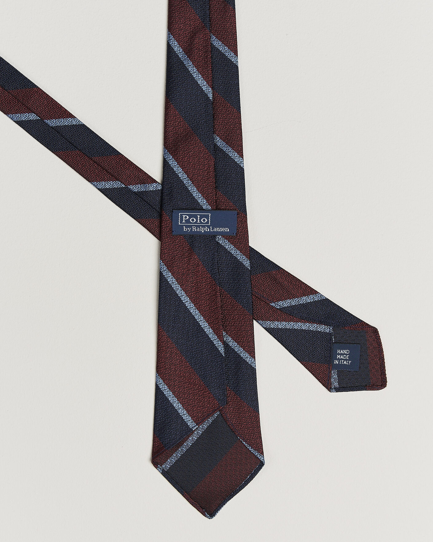 Homme | Cravates | Polo Ralph Lauren | Striped Vintage Tie Wine/Navy