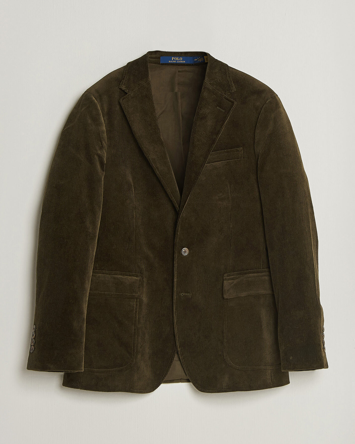 Heren | Blazers | Polo Ralph Lauren | Single Breasted Corduroy Sportcoat Fall Olive