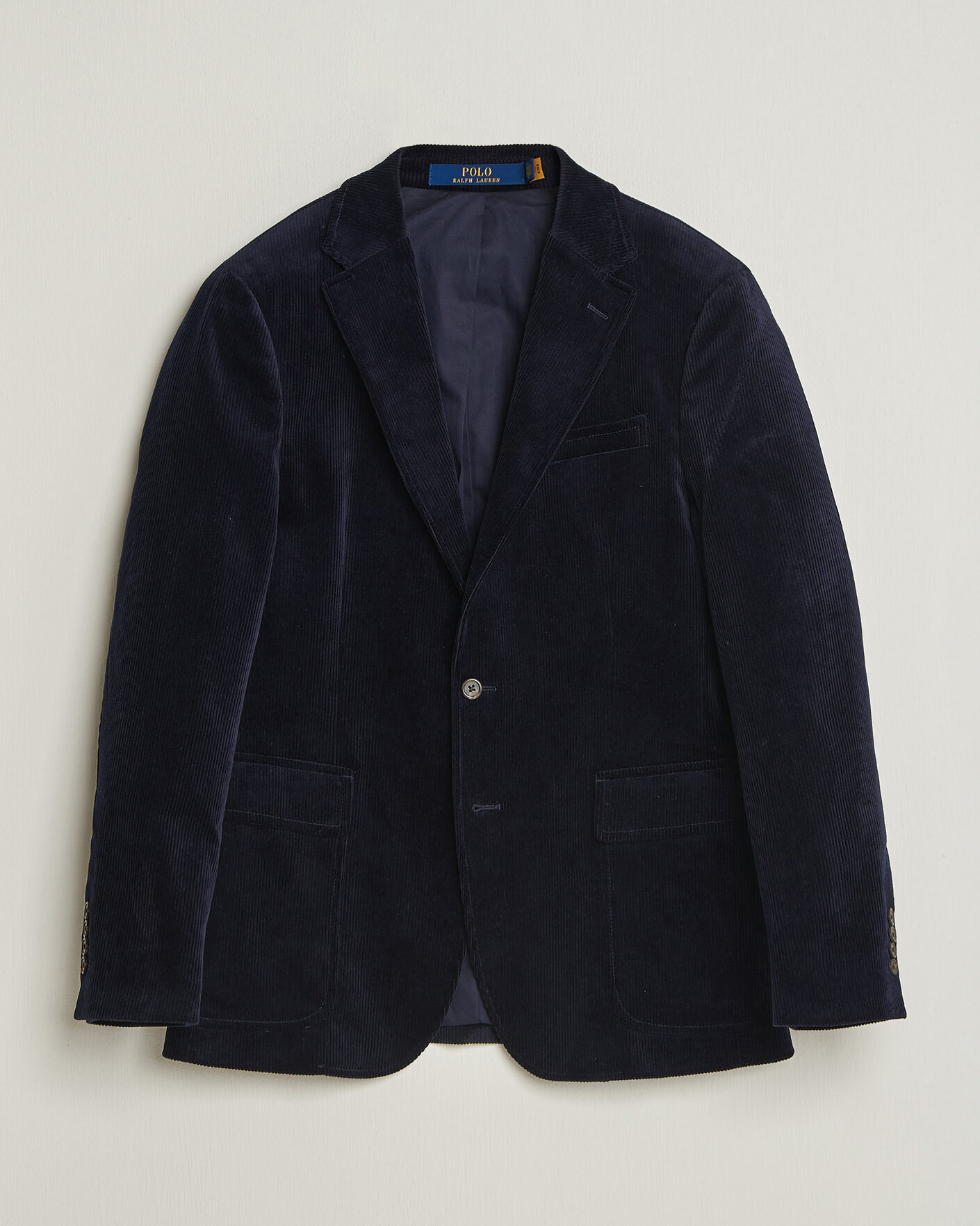 Heren | Blazers | Polo Ralph Lauren | Single Breasted Corduroy Sportcoat Newport Navy