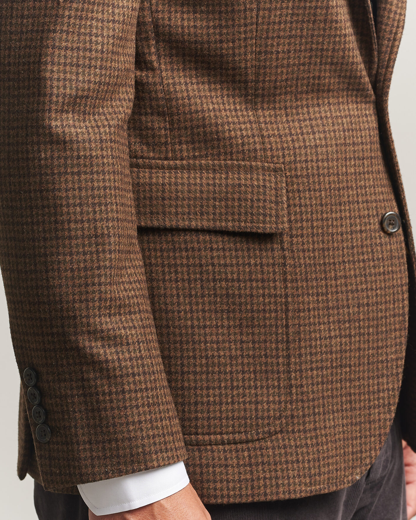 Homme | Blazers | Polo Ralph Lauren | Guncheck Woven Sportcoat Brown/Olive