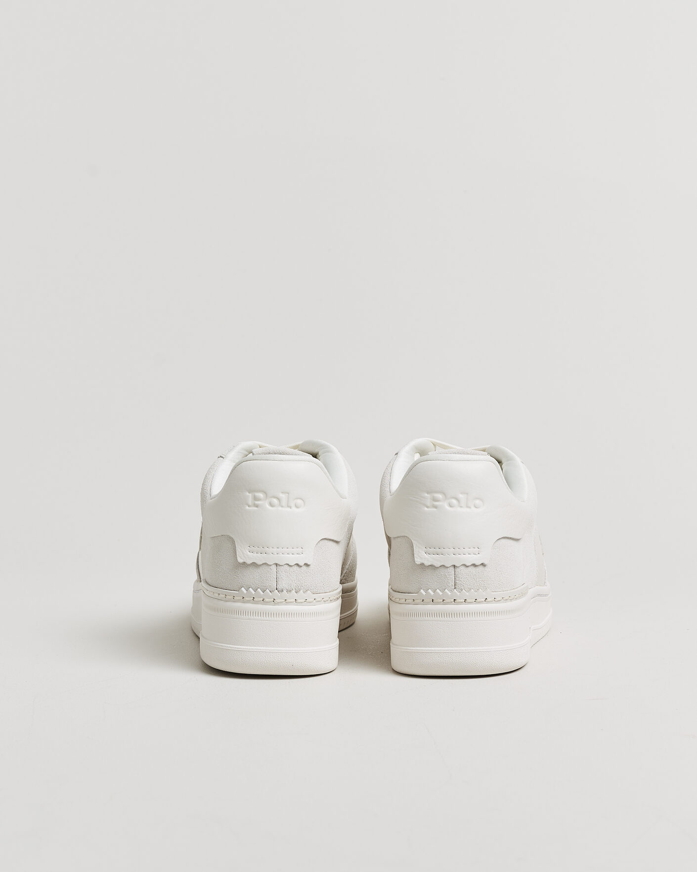 Heren | Sneakers | Polo Ralph Lauren | Masters Court Suede/Leather Sneakers Deckwash White