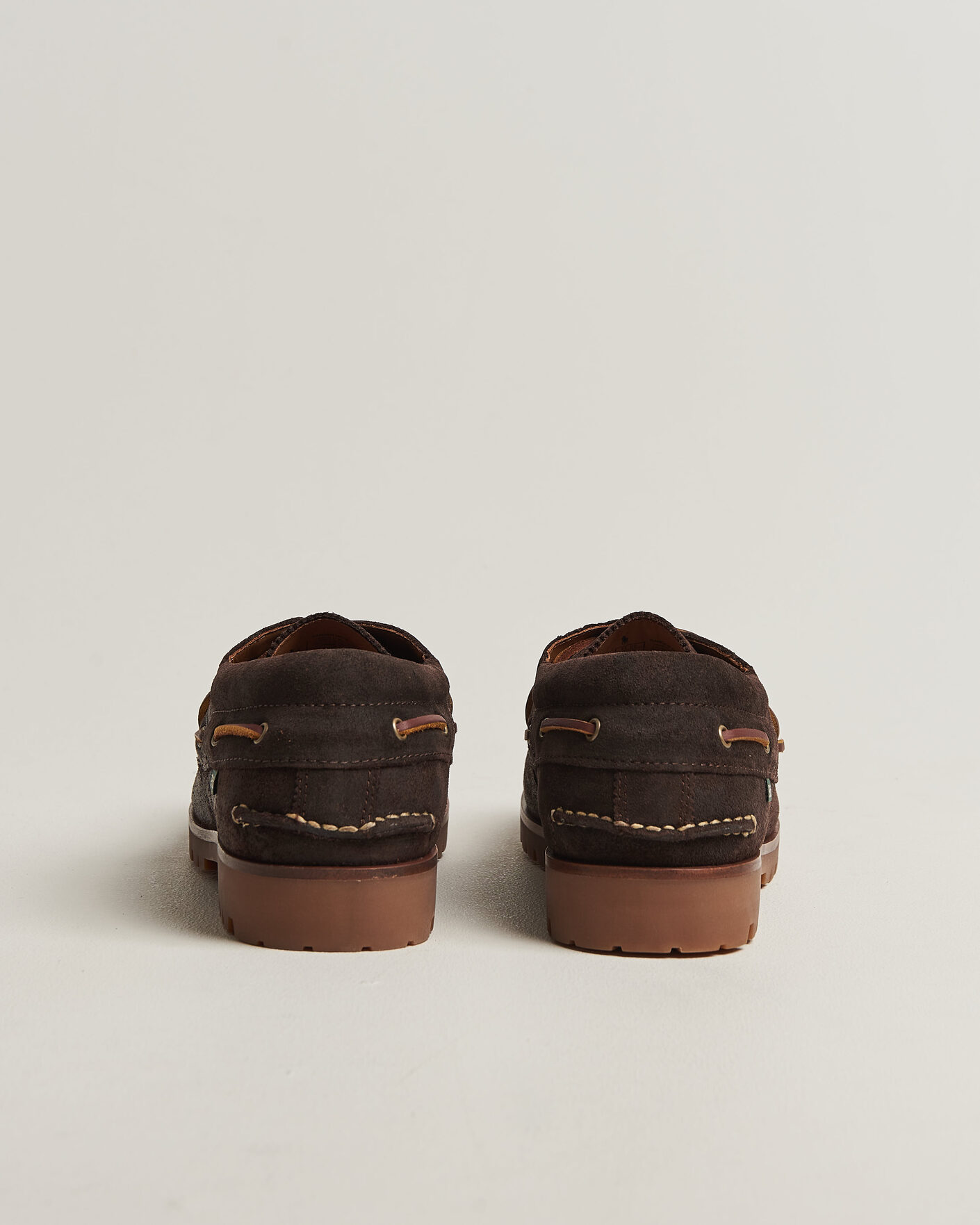 Homme | Loafers | Polo Ralph Lauren | Ranger Deck Suede Boat Shoe Dark Chocolate