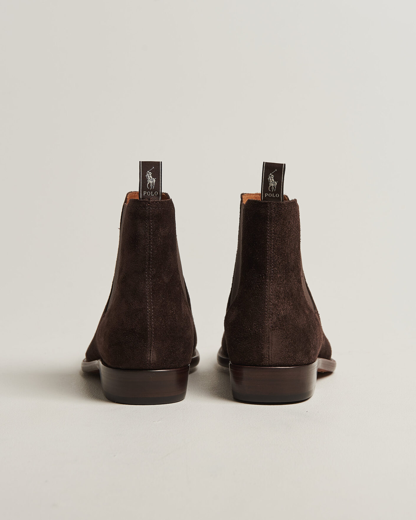 Heren | Laarzen | Polo Ralph Lauren | Owen Suede Chelsea Boots Dark Chocolate