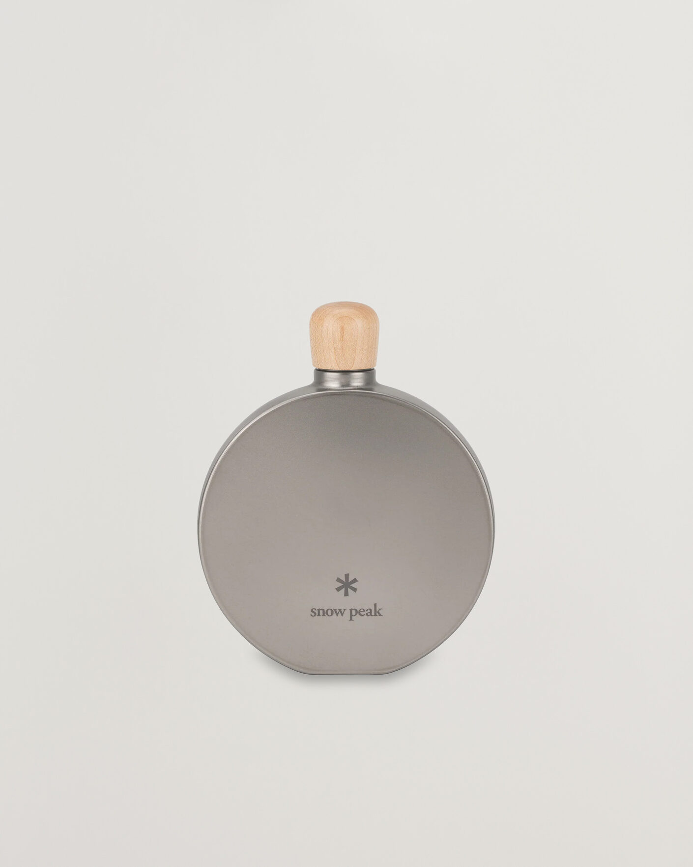 Heren | Outdoor living | Snow Peak | Curved Flask Titanium