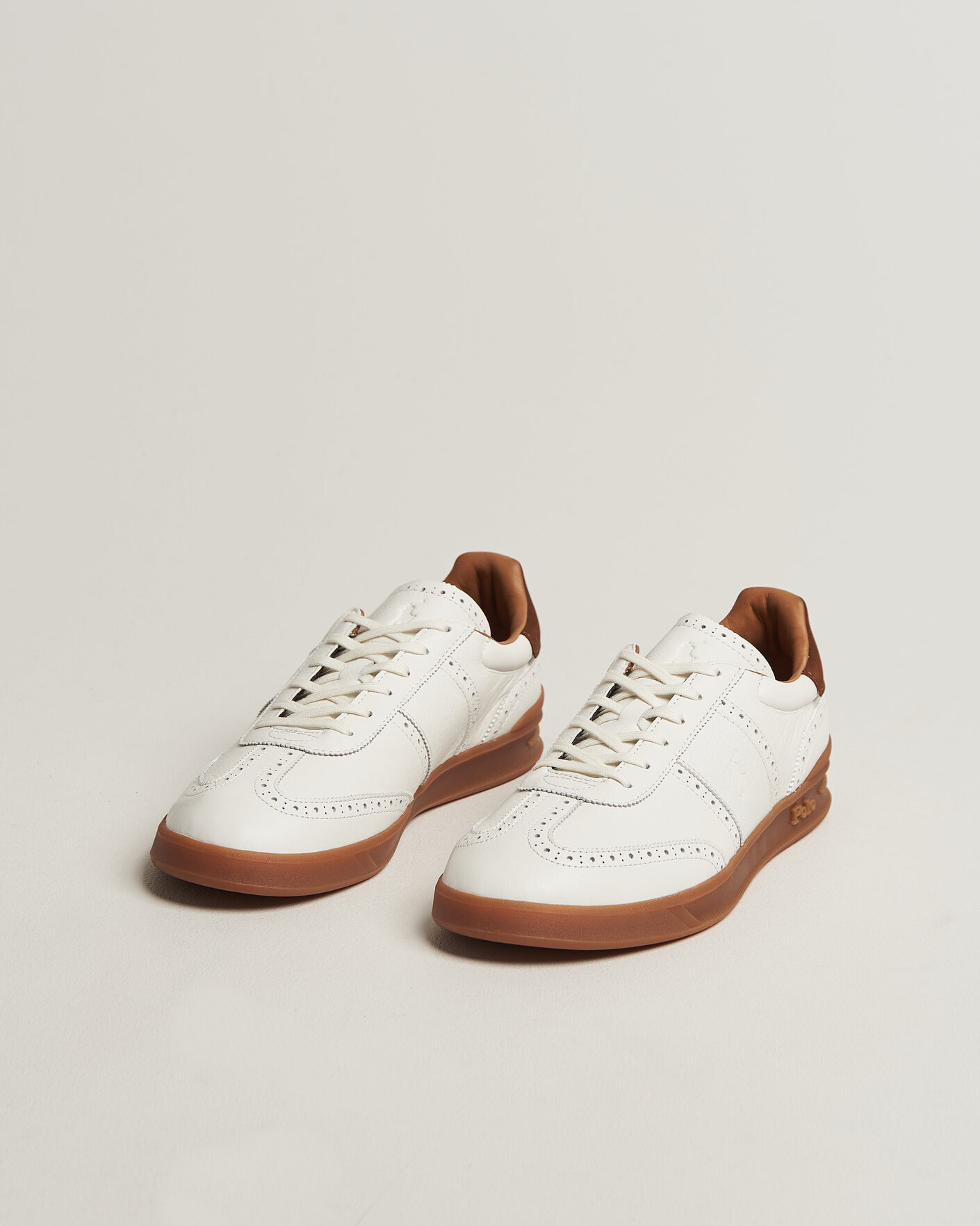 Homme | Baskets | Polo Ralph Lauren | Heritage Aera Sneakers Deckwash White