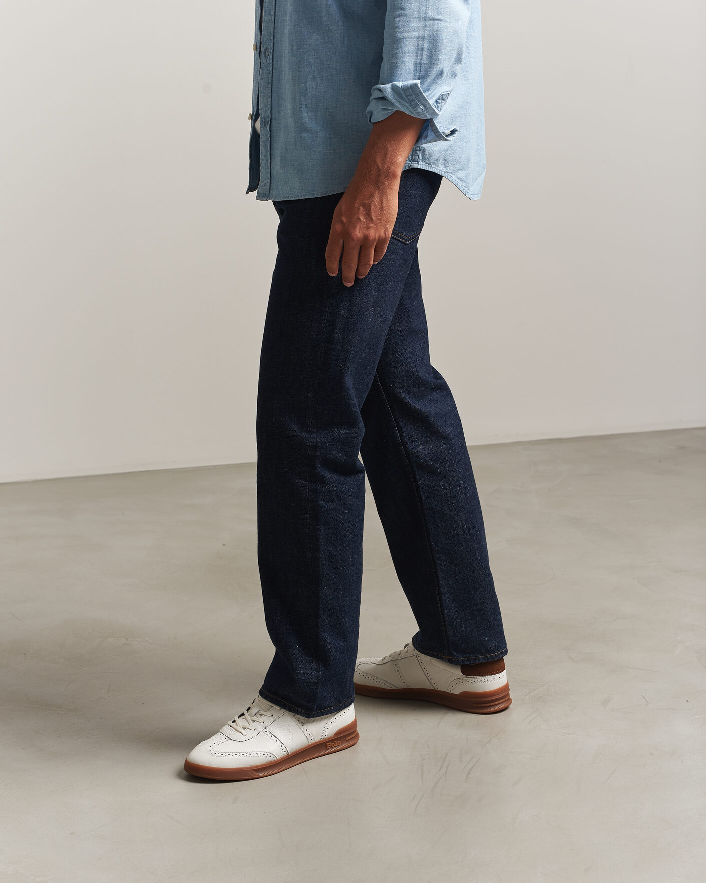 Homme | Baskets | Polo Ralph Lauren | Heritage Aera Sneakers Deckwash White