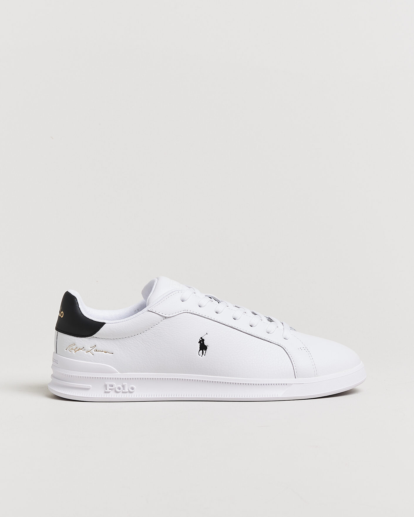 Heren | Sneakers | Polo Ralph Lauren | Heritage Court SIG Sneakers White/Black