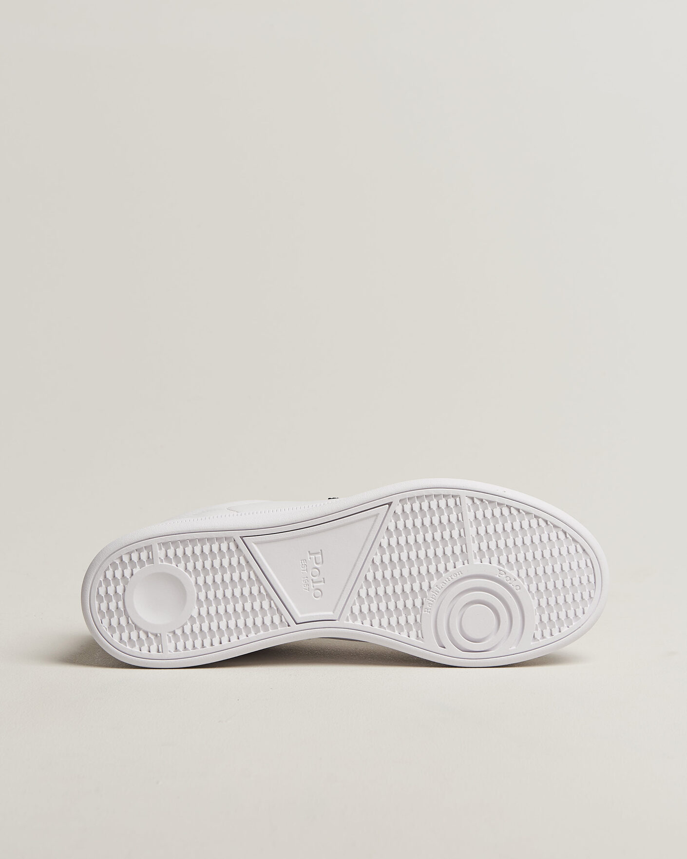 Homme | Baskets | Polo Ralph Lauren | Heritage Court III Sneakers White/Navy