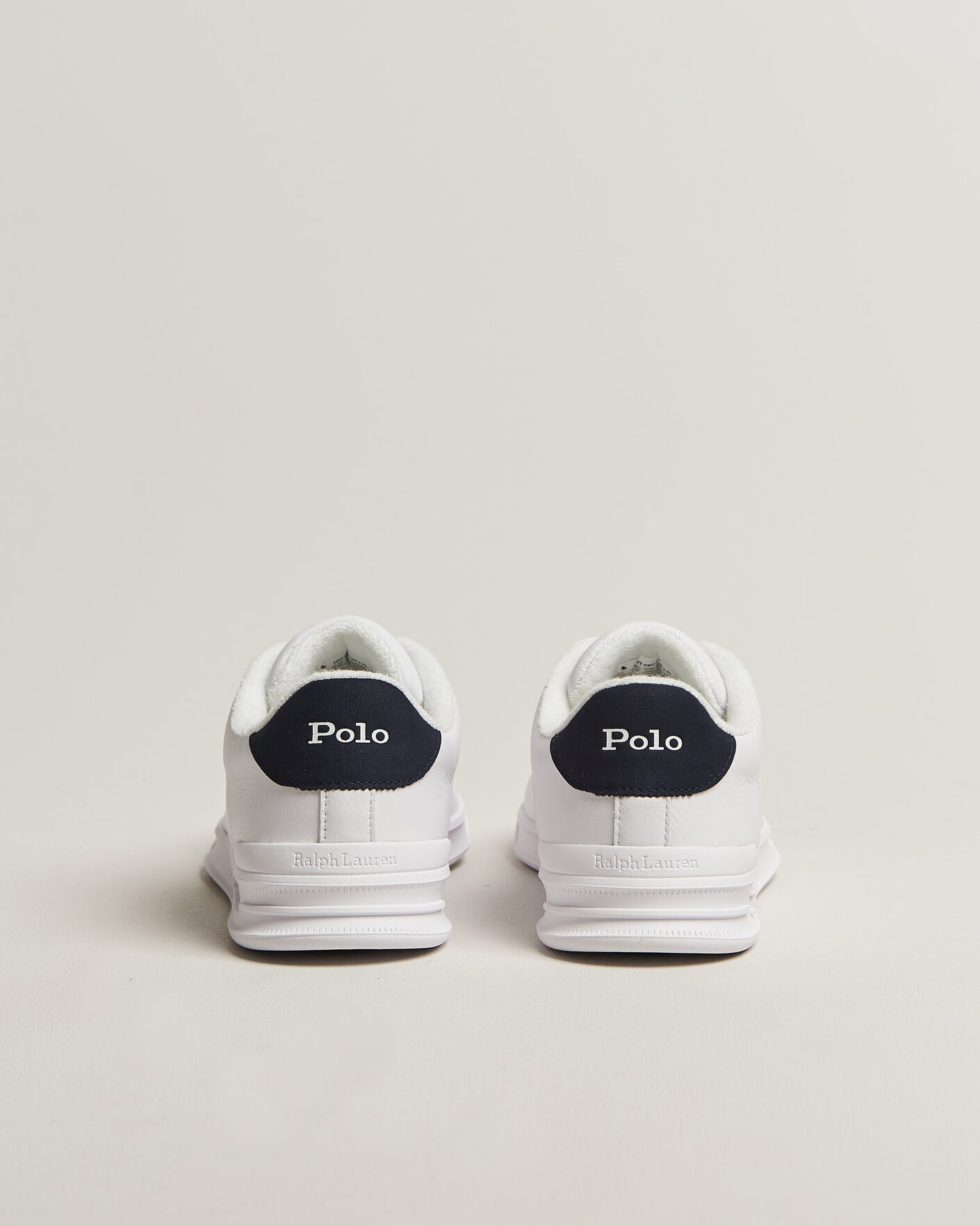 Homme | Baskets | Polo Ralph Lauren | Heritage Court III Sneakers White/Navy