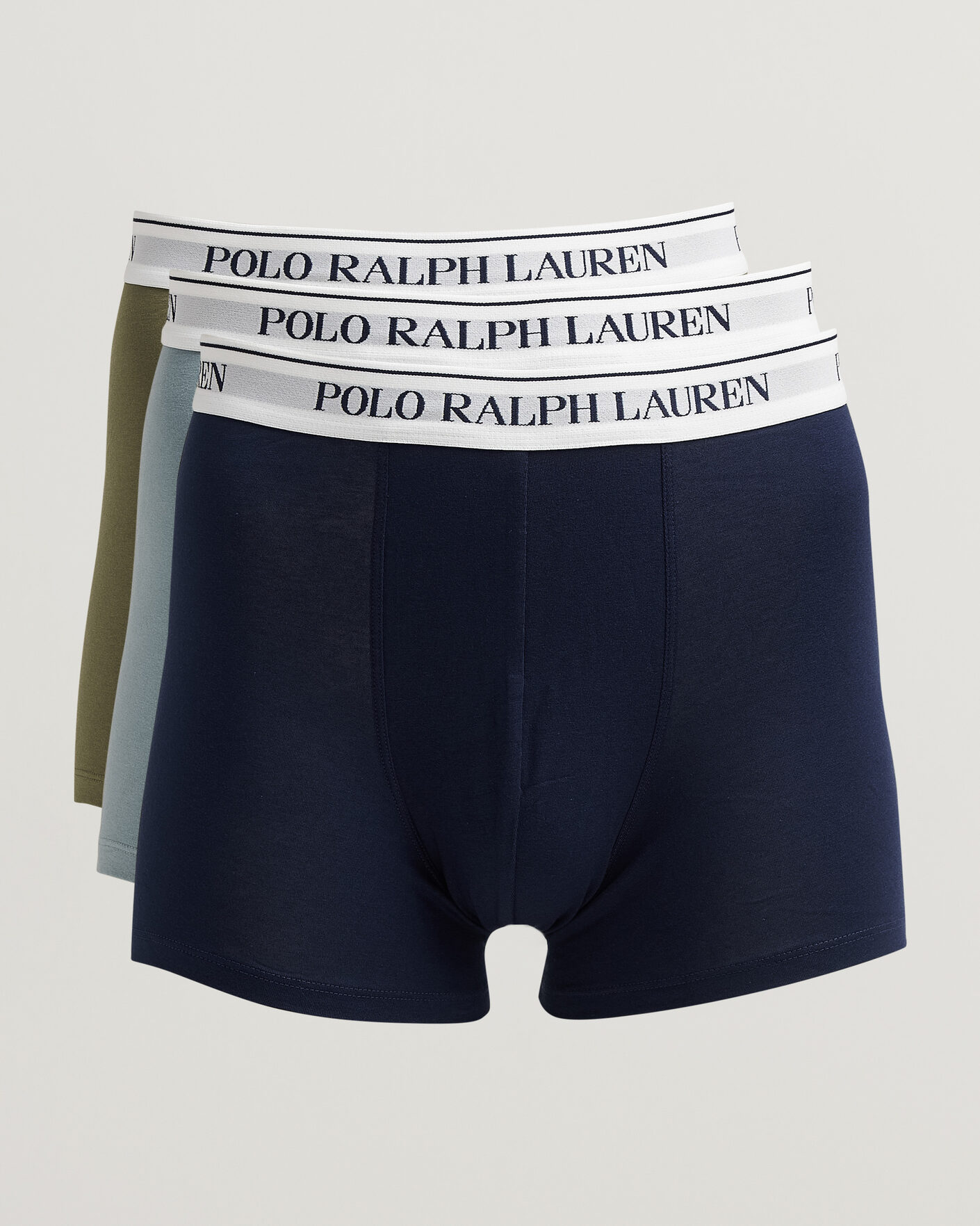 Homme | Sous-Vêtements Et Chaussettes | Polo Ralph Lauren | 3-Pack Trunks Navy/Blue/White