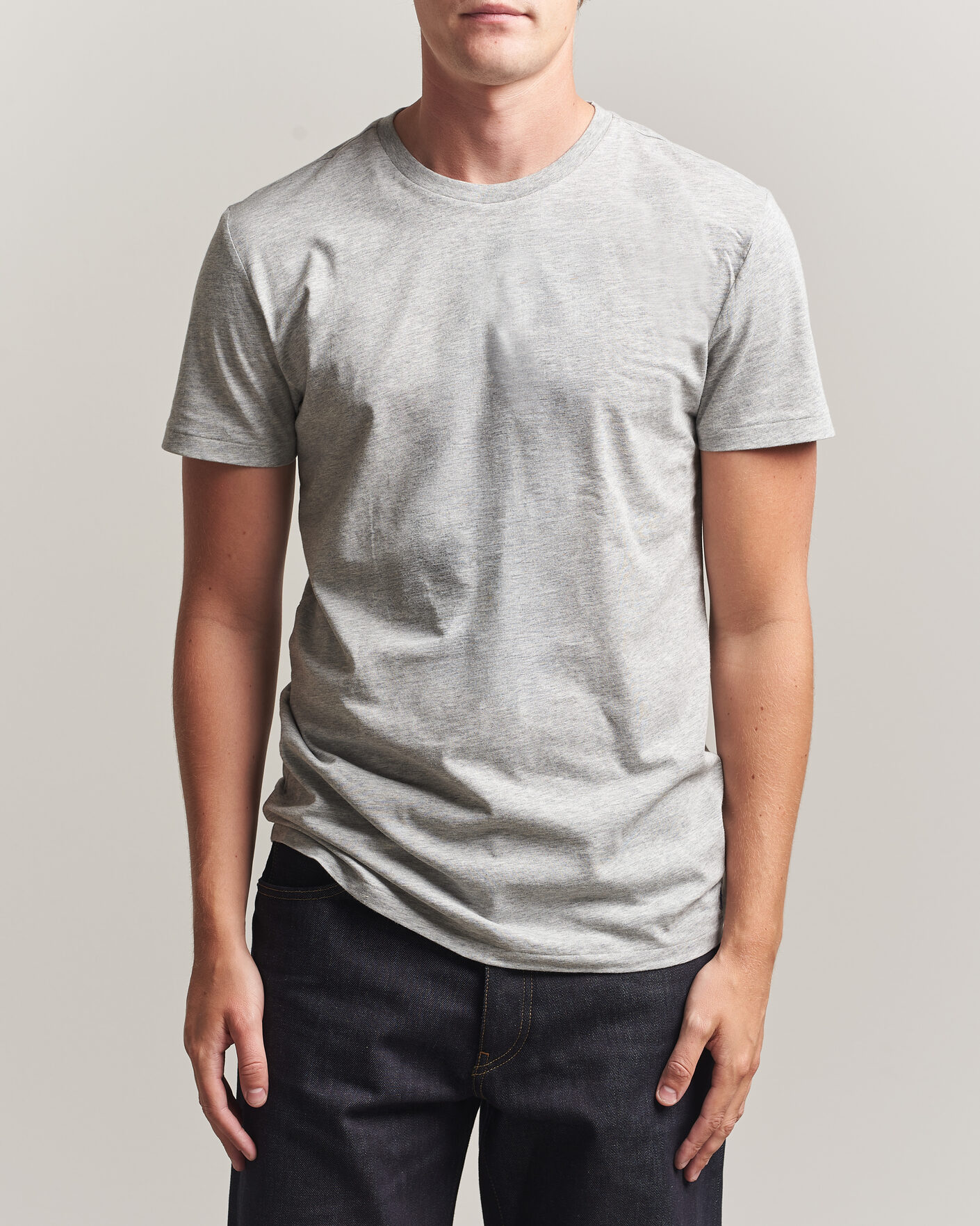 Heren | T-shirts | Polo Ralph Lauren | 3-Pack Crew Neck T-Shirt Grey/Navy/Blue