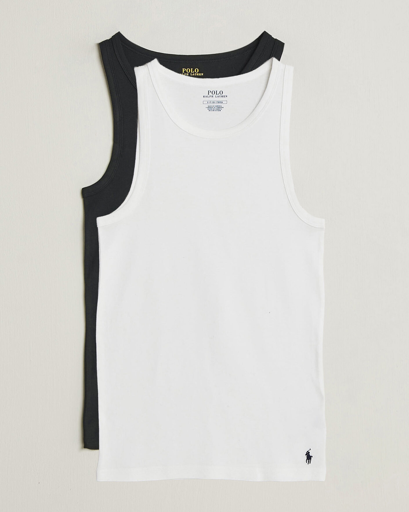 Homme | T-shirts | Polo Ralph Lauren | 2-Pack Tank Top Black/White