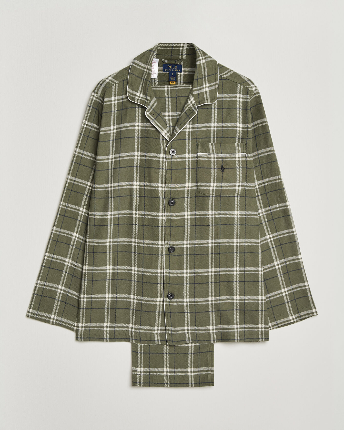 Homme | Peignoirs Et Pyjamas | Polo Ralph Lauren | Pyjamas Set Olive/Navy