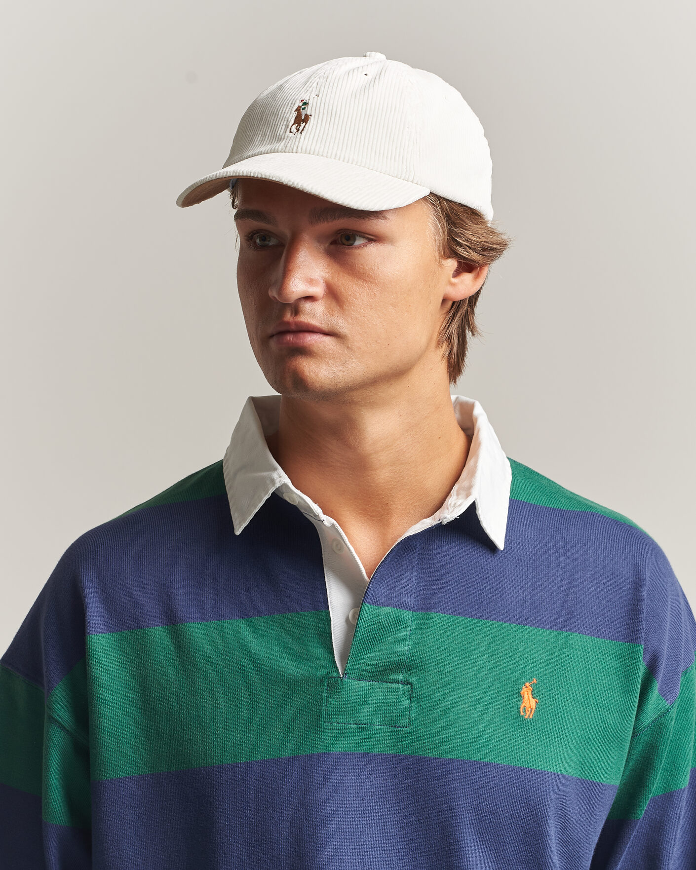 Heren | Hoeden en petten | Polo Ralph Lauren | Corduroy Cap Warm White