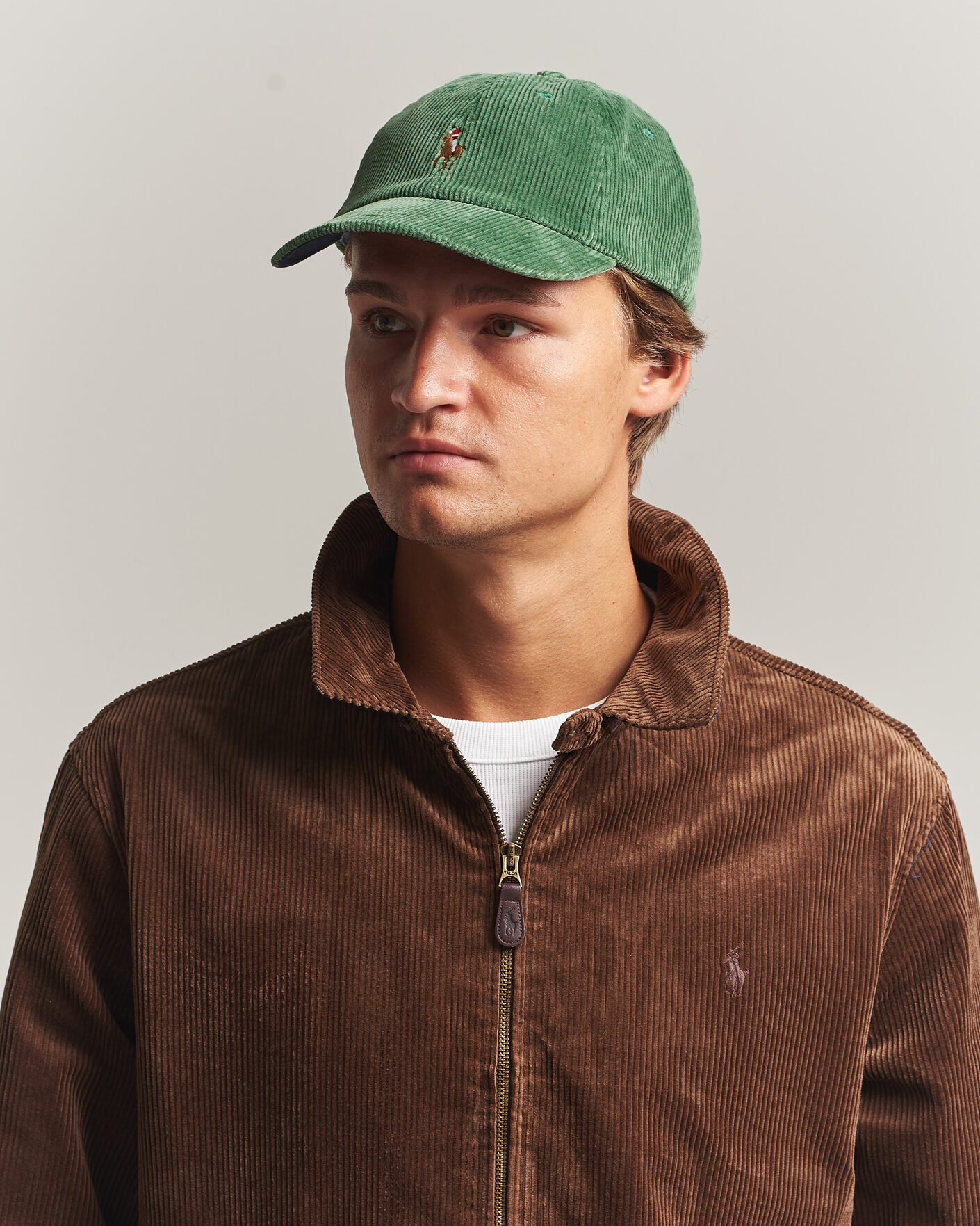 Homme | Bobs Et Casquettes | Polo Ralph Lauren | Corduroy Cap Meadow Green