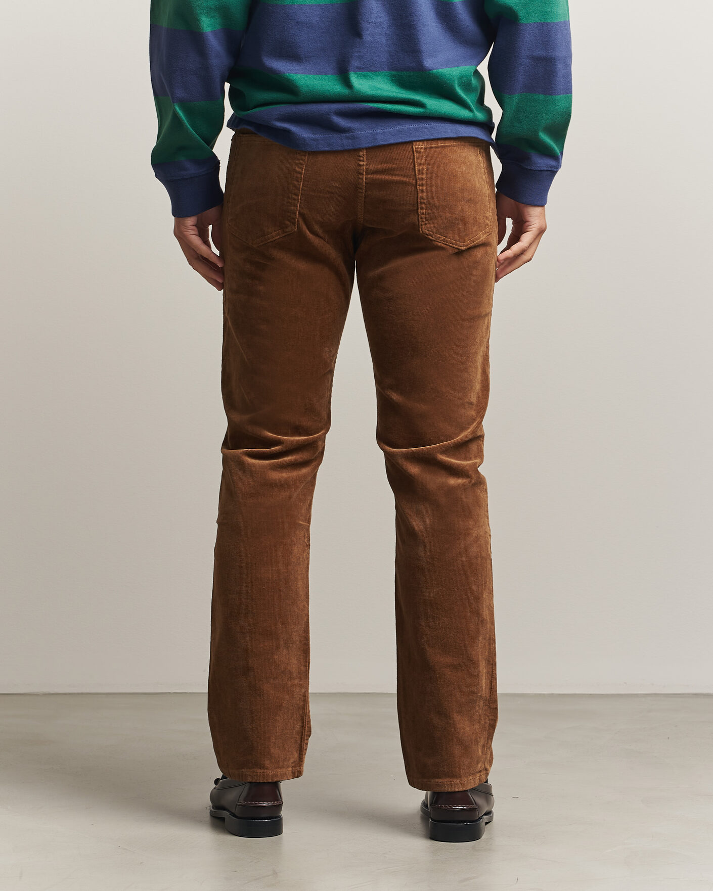 Heren | Broeken | Polo Ralph Lauren | Stretch Corduroy Straight Fit Pants Sepia