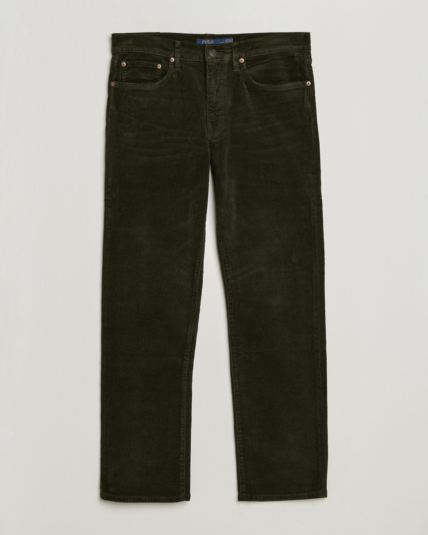 Homme | Pantalons | Polo Ralph Lauren | Stretch Corduroy Straight Fit Pants Estate Olive
