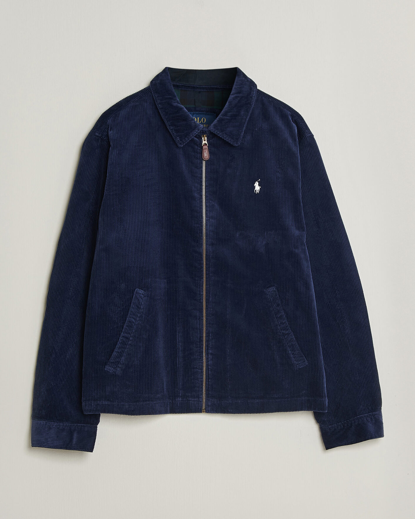 Heren | Jassen | Polo Ralph Lauren | Lined Corduroy Windbreaker Newport Navy