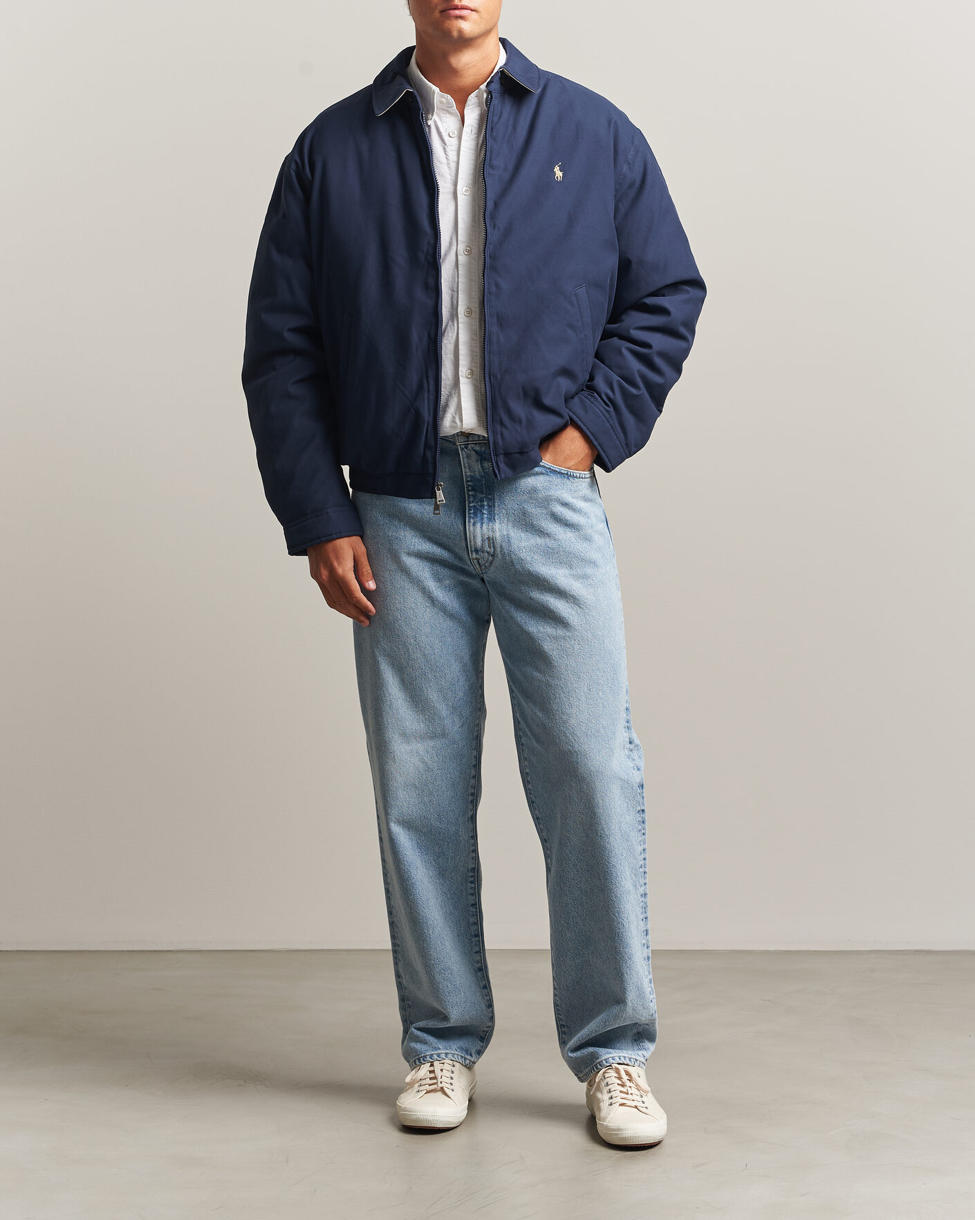 Heren | Jassen | Polo Ralph Lauren | Woven Twill Windbreaker Refined Navy