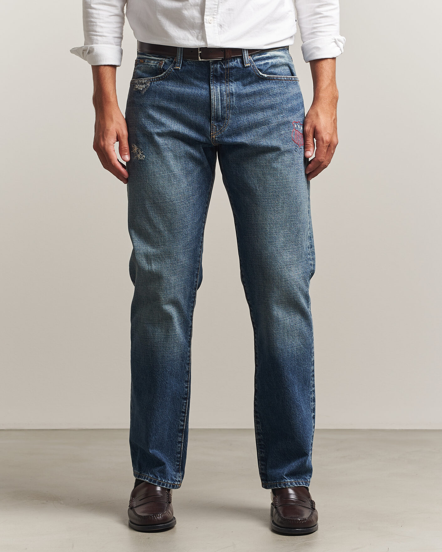 Homme | Jeans | Polo Ralph Lauren | Straight Fit Rigid Denim Jeans Rhinebeck
