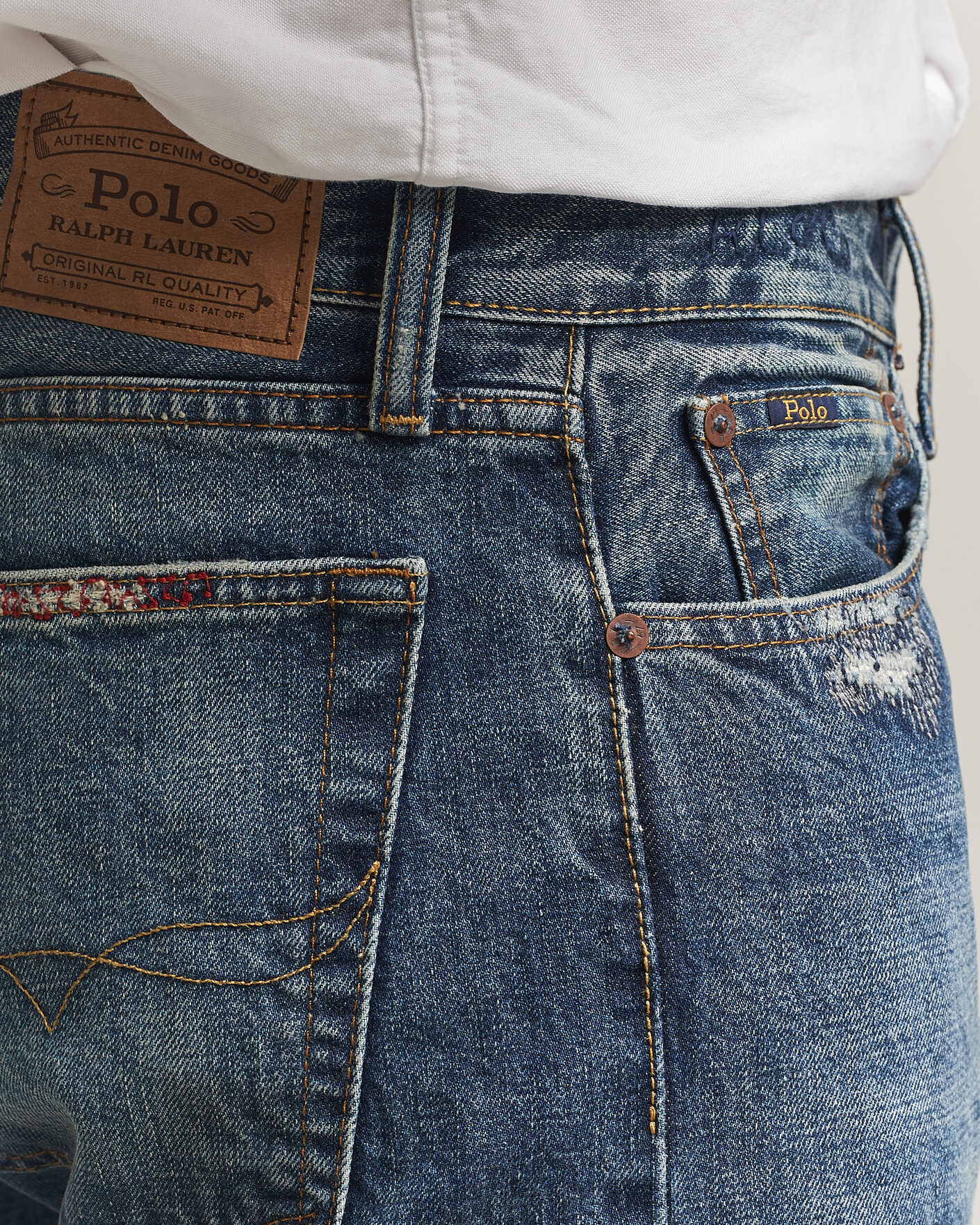 Homme | Jeans | Polo Ralph Lauren | Straight Fit Rigid Denim Jeans Rhinebeck