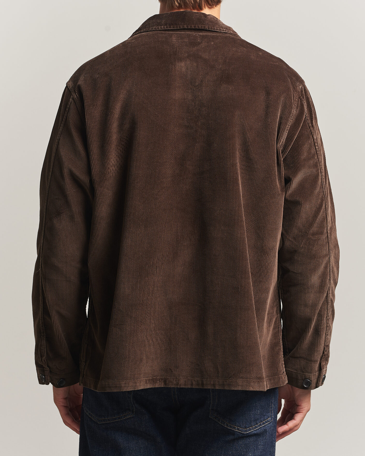 Homme | Chemises | Polo Ralph Lauren | Corduroy Overshirt Nutmeg Brown