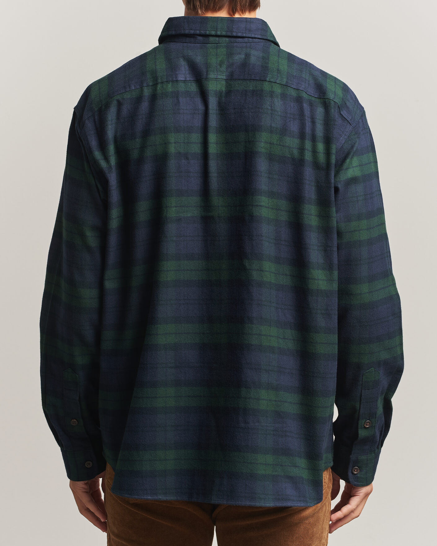 Heren | Overhemden | Polo Ralph Lauren | Classic Fit Shaggy Flannel Shirt Navy Forest