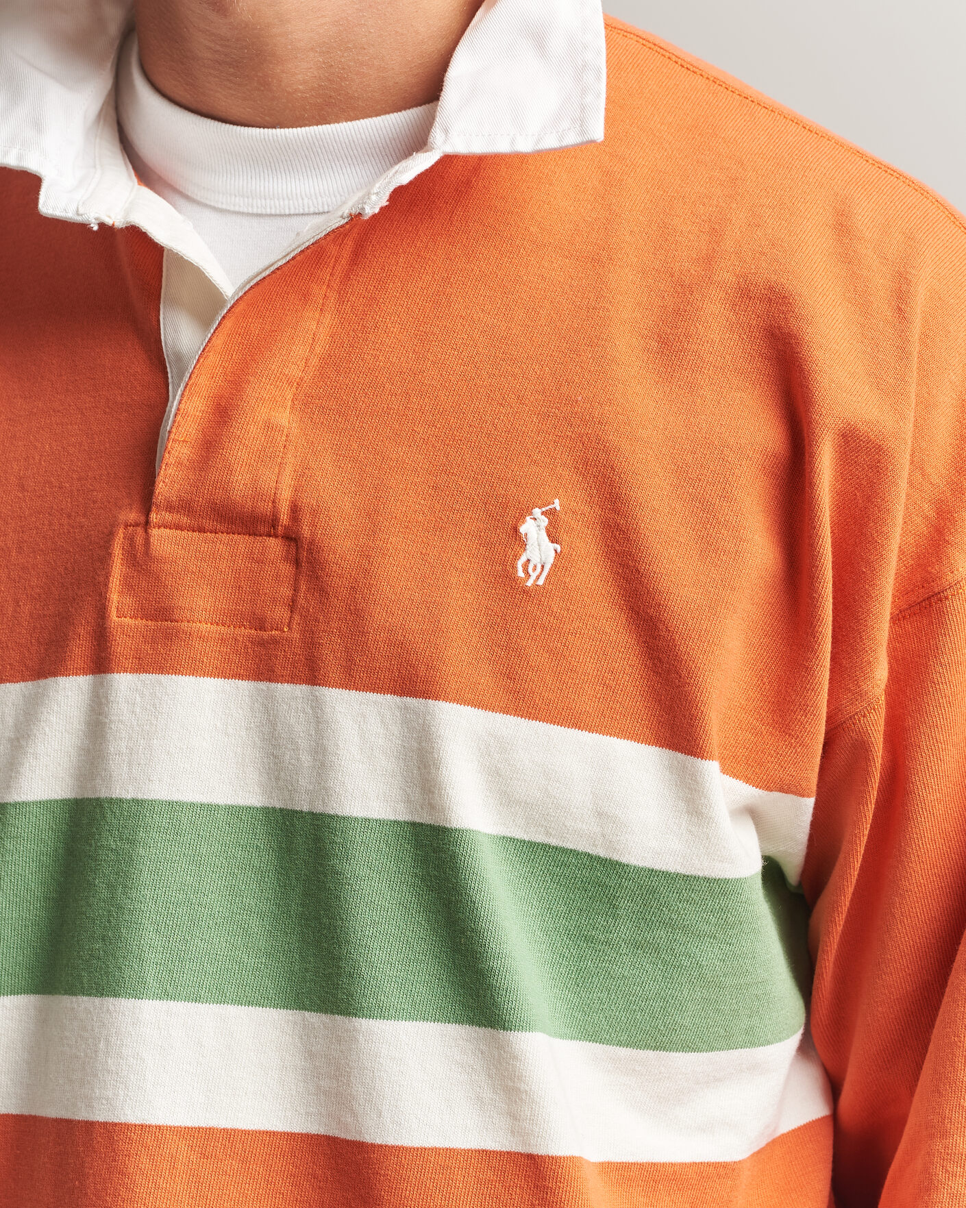 Homme | Pulls Et Tricots | Polo Ralph Lauren | Knitted Jersey Rugby Shirt Solar Sky Multi