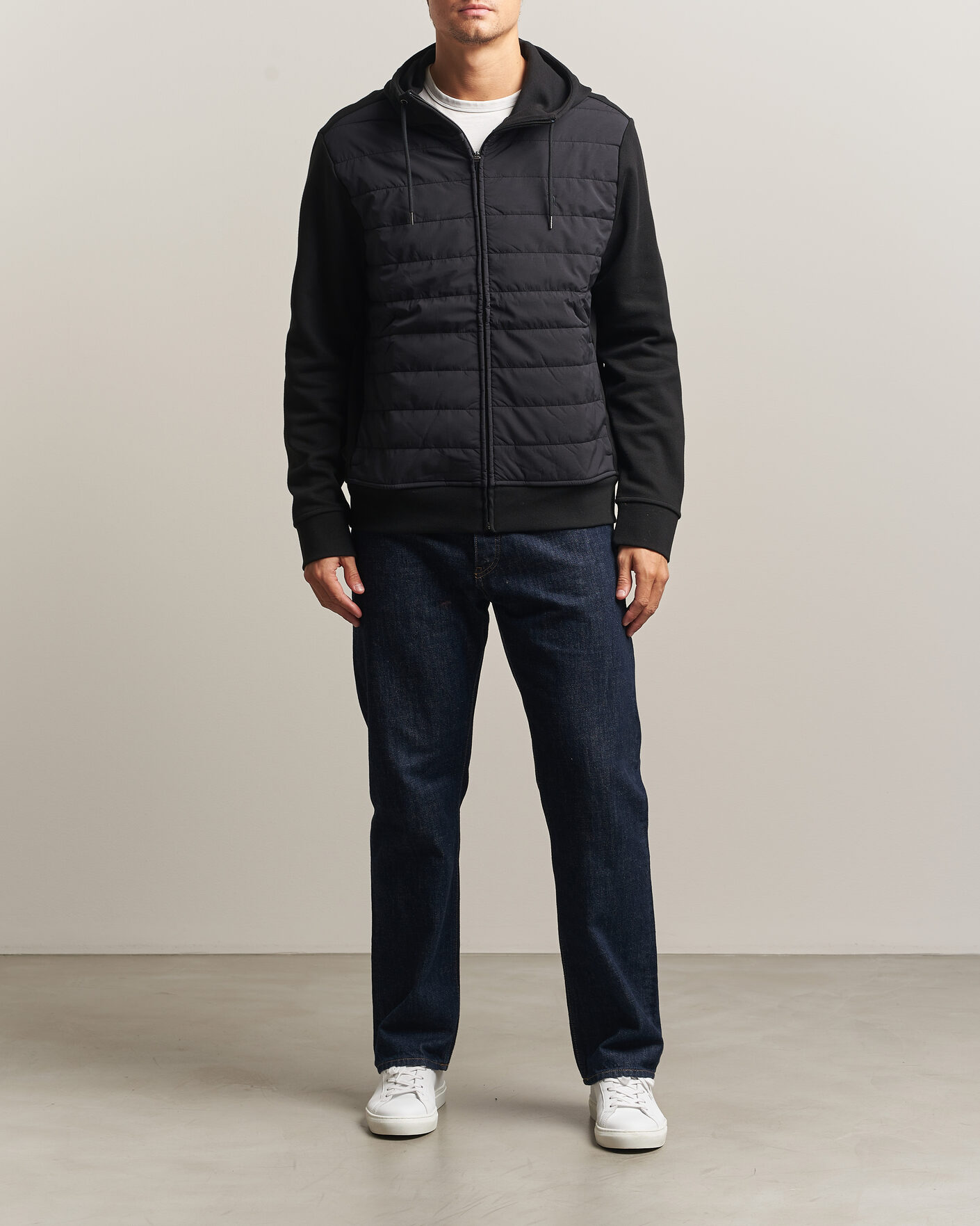 Homme | Pulls Et Tricots | Polo Ralph Lauren | Double Knitted Jaquard Full Zip Hoodie Polo Black