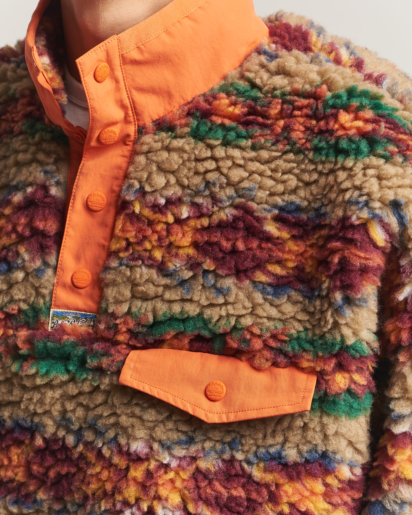Homme | Pulls Et Tricots | Polo Ralph Lauren | Shaggy Hi Pile Red Rock Fairisle