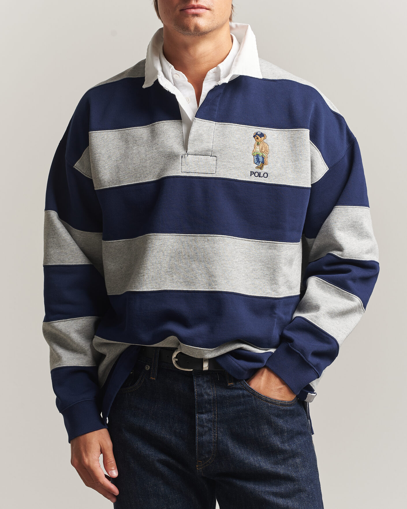 Heren | Truien | Polo Ralph Lauren | Rugby Pullover Navy/Andover Heather