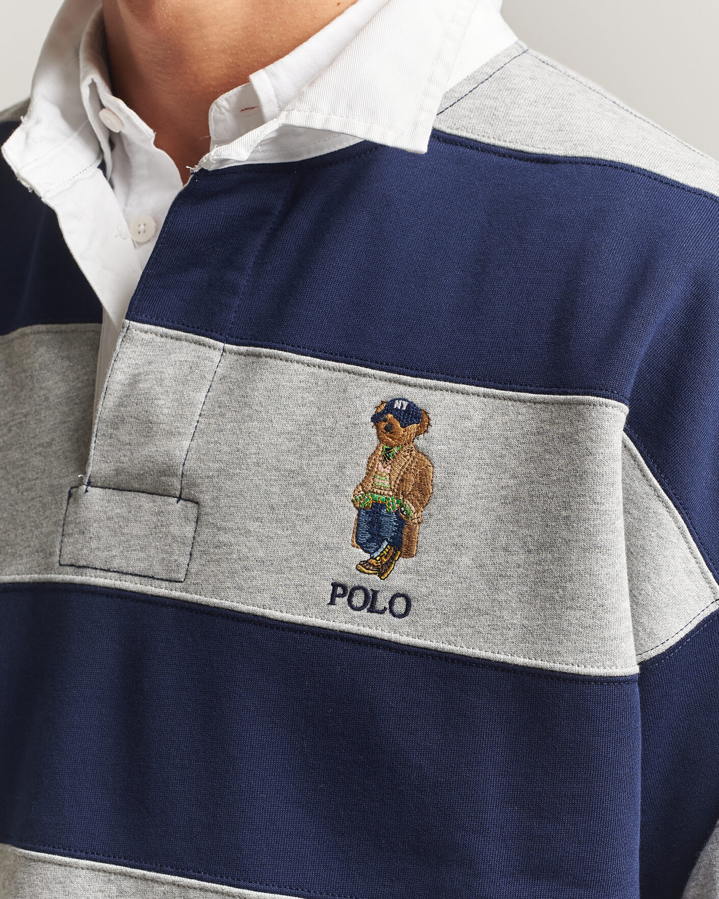 Heren | Truien | Polo Ralph Lauren | Rugby Pullover Navy/Andover Heather