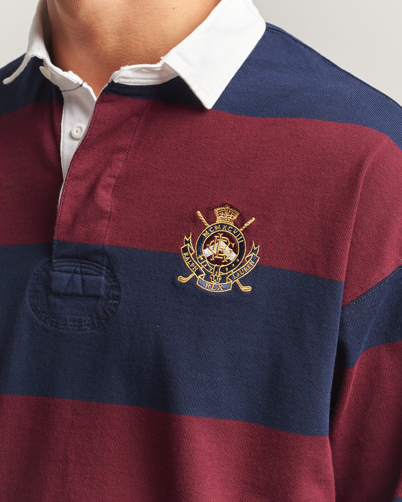 Heren | Truien | RLX Ralph Lauren | Polo Ralph Lauren Rugby Long Sleeve Jersey Polo Classic Wine/Navy