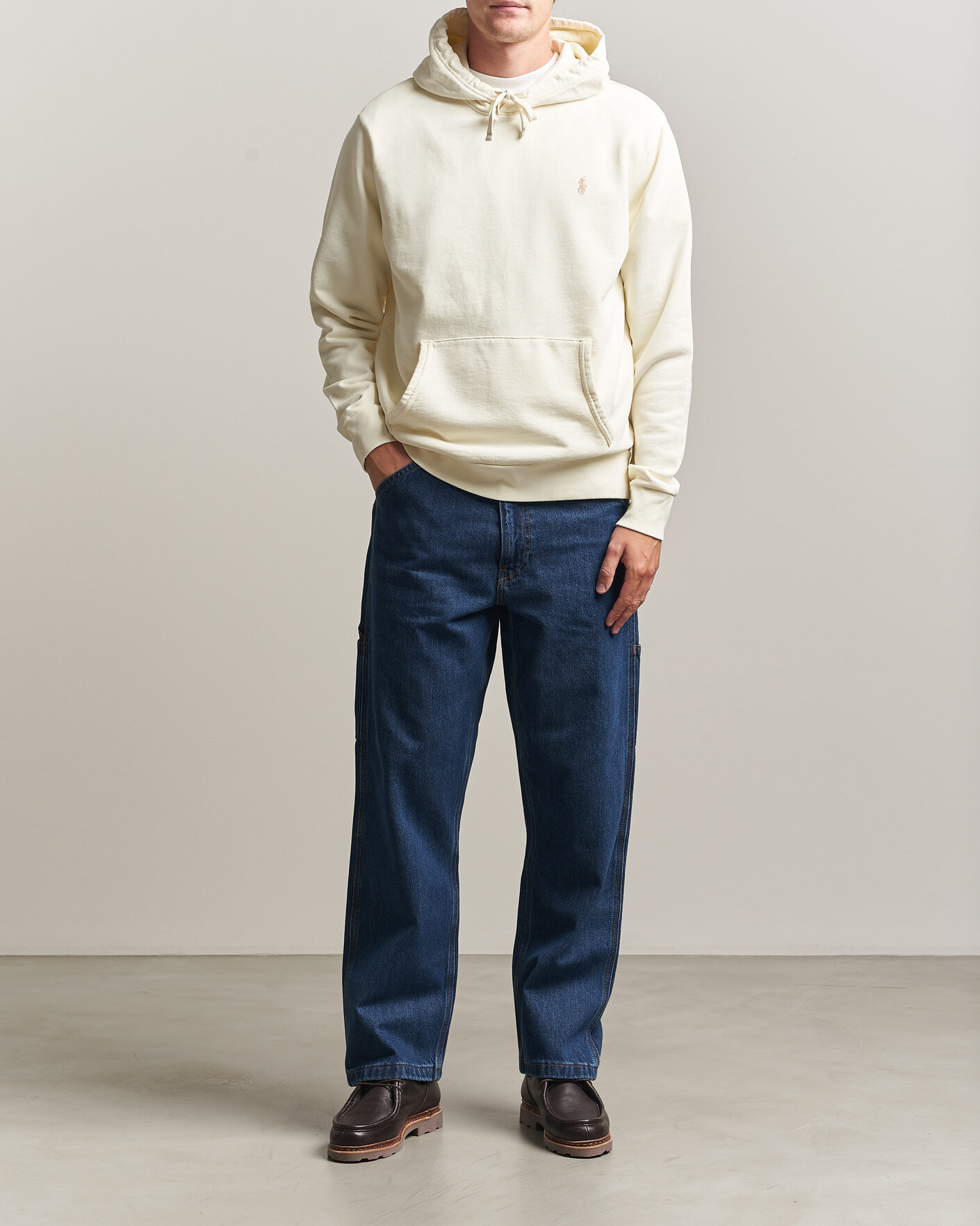 Heren | Truien | Polo Ralph Lauren | Loopback Terry Hoodie Clubhouse Cream