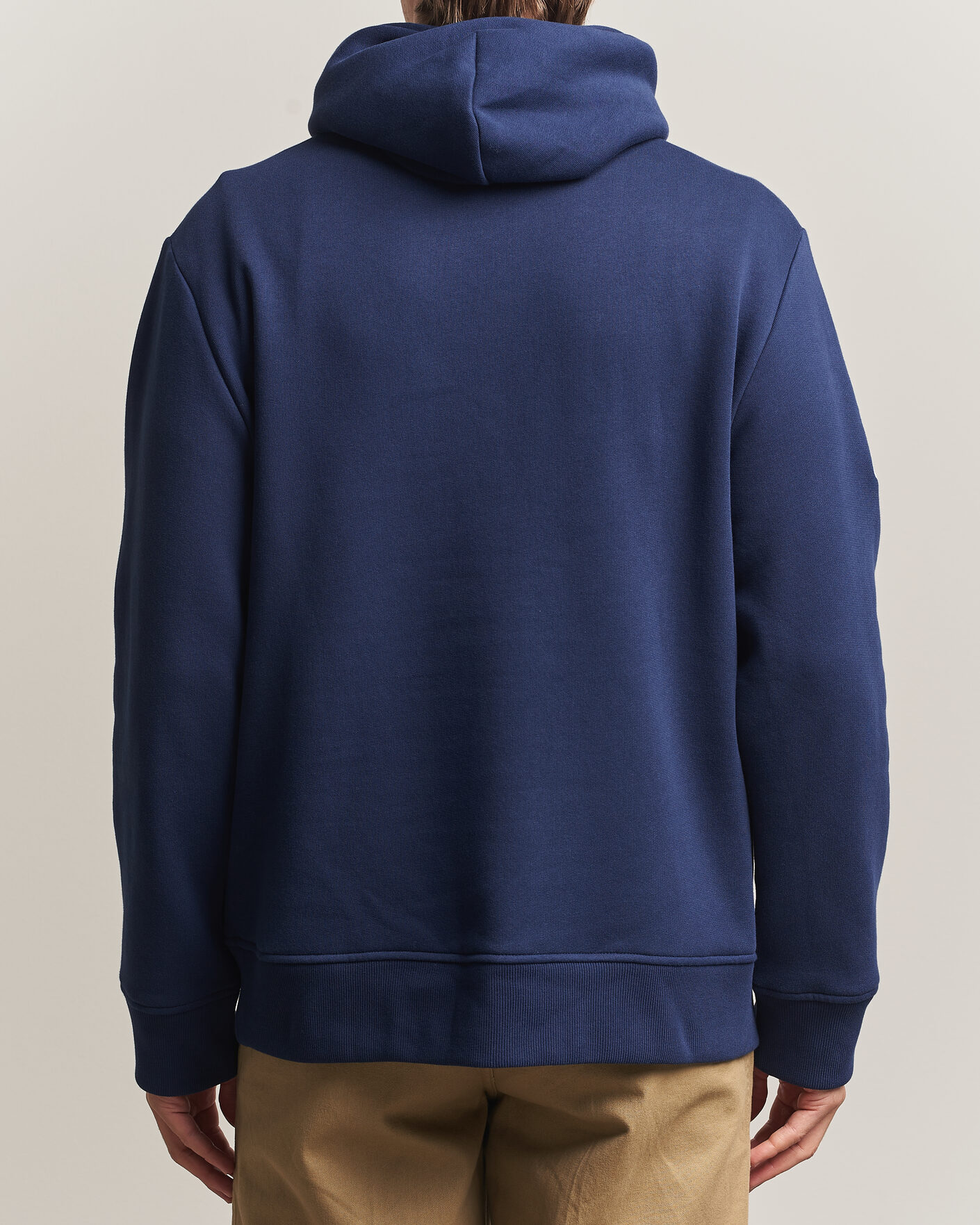 Heren | Truien | Polo Ralph Lauren | Diagonal Stripe Big Pony Hoodie Newport Navy