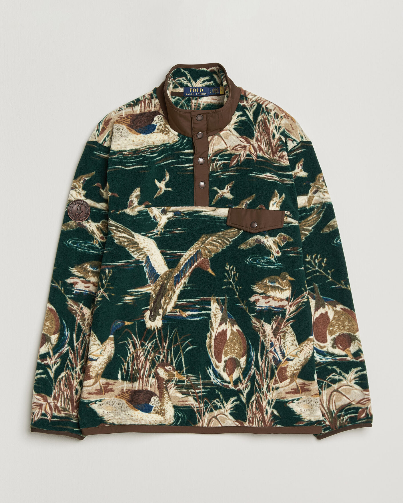 Homme | Pulls Et Tricots | Polo Ralph Lauren | Printed Vintage Fleece Pullover Duck Pond Scenic