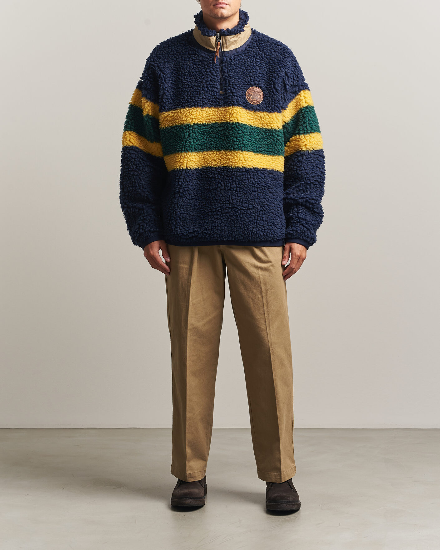 Homme | Pulls Et Tricots | Polo Ralph Lauren | Shaggy Hi Pile Pullover Cruise Navy